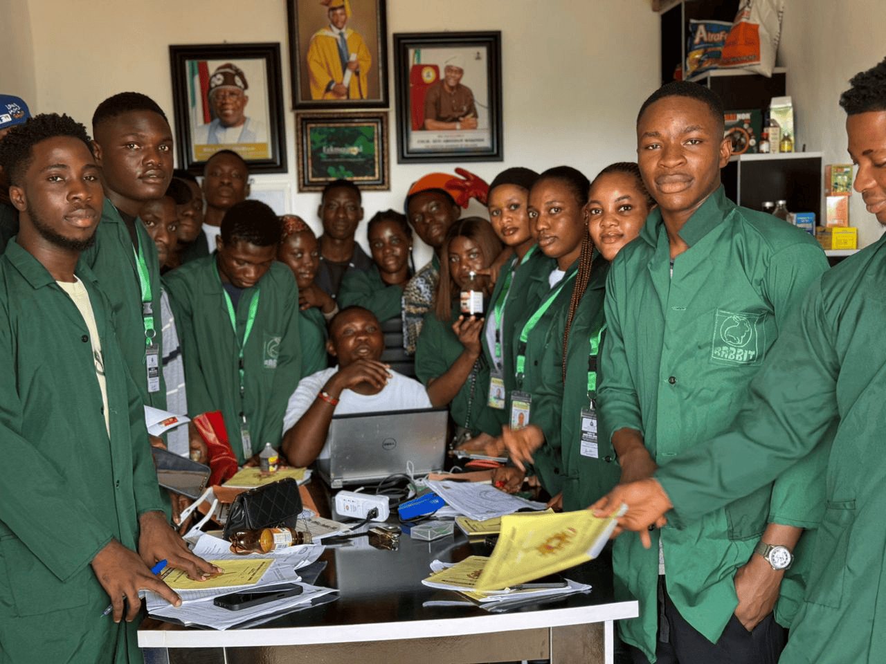 Group Picture Of SIWES Student